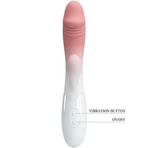 PRETTY LOVE - SNAPPY VIBRADOR RABBIT 3O VIBRACIONES ROSA