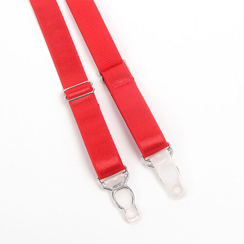 SUBBLIME - 955267 SET SUJETADOR CON LIGUERO BONDAGE ROJO L/XL