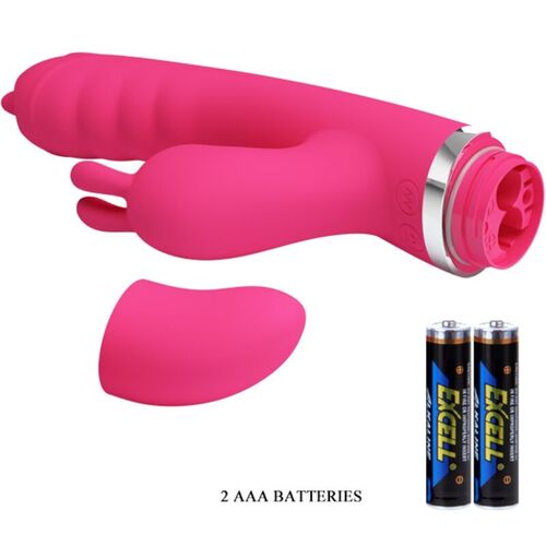 PRETTY LOVE - PHOENIX VIBRADOR RABBIT MULTIFUNCIÓN ROSA