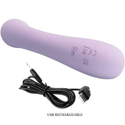 PRETTY LOVE - ROSOLYN VIBRADOR RABBIT 10 VIBRACIONES MORADO