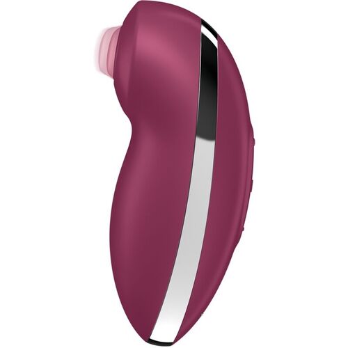 SATISFYER - TAP & CLIMAX 2 VIBRADOR & ESTIMULADOR ROJO