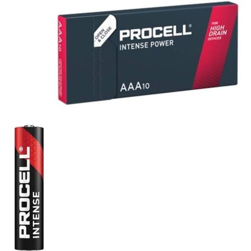 PROCELL - INTENSE POWER ALCALINA LR03 AAA 1,5V CAJA*10