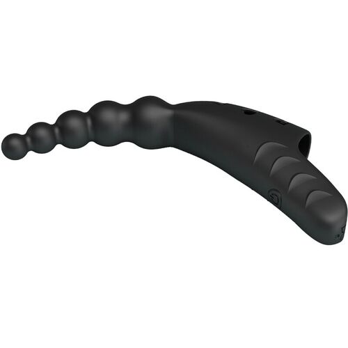 PRETTY LOVE - JORDIN VIBRADOR DE DEDO 10 VIBRACIONES NEGRO