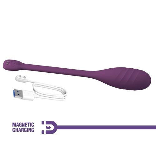 PRETTY LOVE - LEVIATHAN VIBRADOR CONTROLADO POR APP MORADO