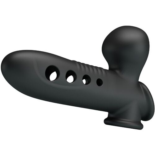 PRETTY LOVE - CRANE FUNDA PARA PENE CON AIRBAG NEGRO