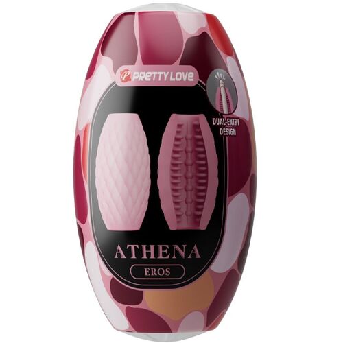 PRETTY LOVE - ATHENA EROS MASTURBADOR MASCULINO SILICONA ROSA