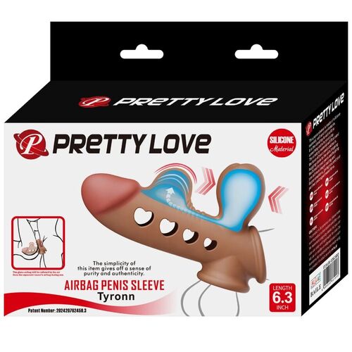 PRETTY LOVE - TYRONN FUNDA PARA PENE CON AIRBAG