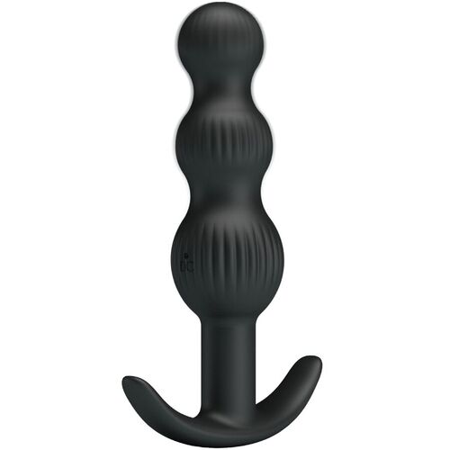 PRETTY LOVE - SIDNEY VIBRADOR ANAL 10 VIBRACIONES NEGRO