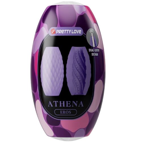 PRETTY LOVE - ATHENA EROS MASTURBADOR MASCULINO SILICONA MORADO