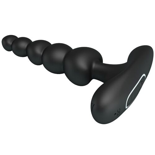 PRETTY LOVE - CORBAN VIBRADOR ANAL 10 VIBRACIONES NEGRO