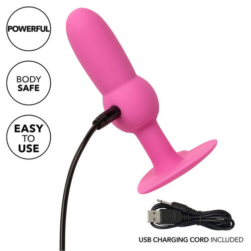 CALEXOTICS - FIRST TIME PLUG ANAL CON CUENCAS 10 VIBRACIONES ROSA