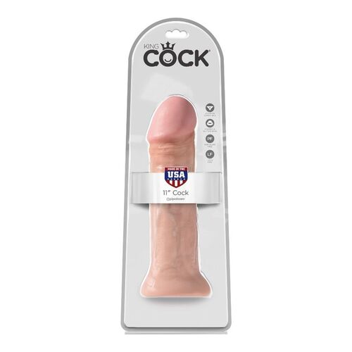 KING COCK DILDO REALÍSTICO 28 CM