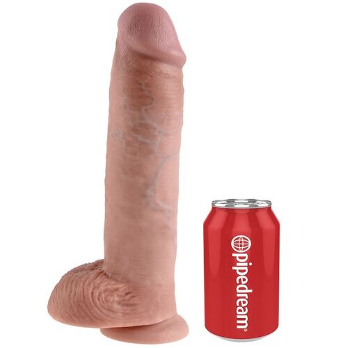 KING COCK 11" PENE REALISTICO NATURAL 28 CM