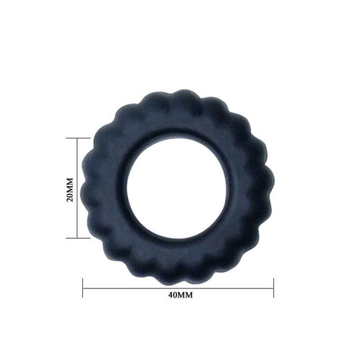 BAILE TITAN COCKRING BLACK 2CM