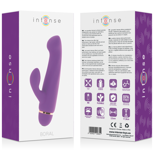 INTENSE BORAL 20 SPEEDS SILICONE LILA