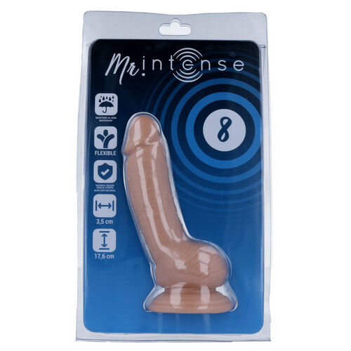 MR INTENSE - 8 PENE REALISTICO 17.6 CM -O- 3.5 CM