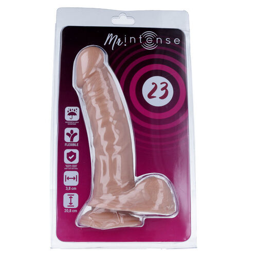 MR INTENSE - 23 PENE REALISTICO 20.8 CM -O- 3.8 CM