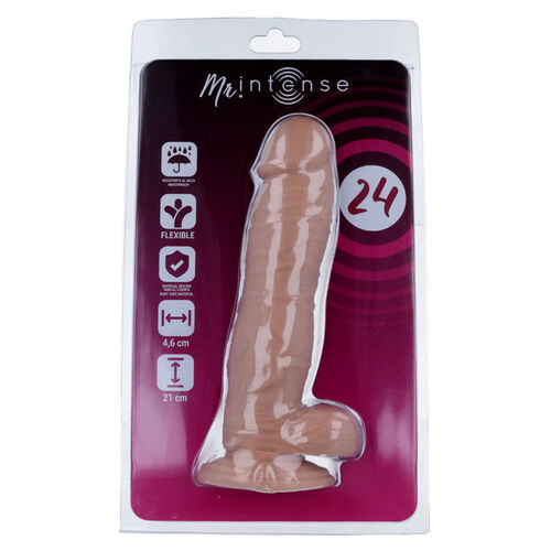 MR INTENSE - 24 PENE REALISTICO 21 CM -O- 4.6 CM