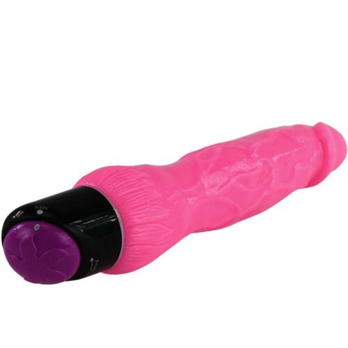 COLORFUL SEX VIBRADOR REALISTICO ROSA 24 CM