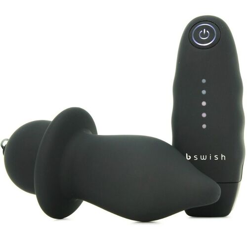 B SWISH - BFILLED CLASSIC VIBRATING PLUG BLACK