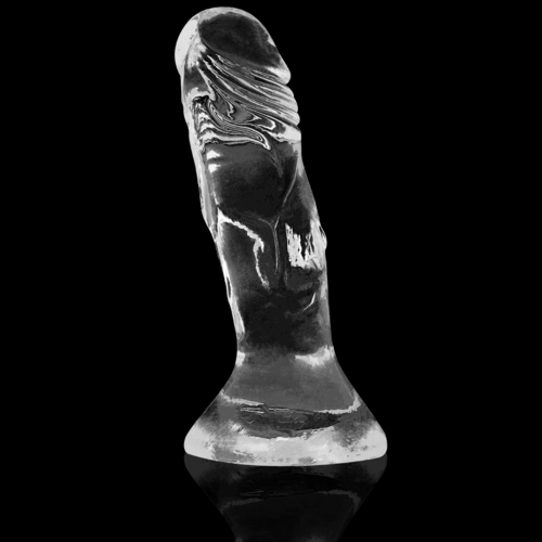 X RAY - CLEAR DILDO TRANSPARENTE 12 CM -O- 2.6 CM