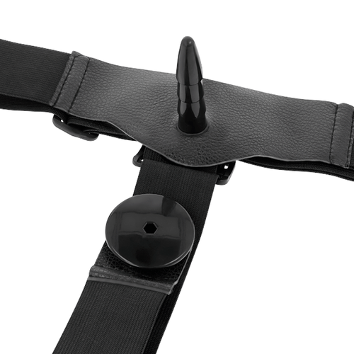 HARNESS ATTRACTION - HARRIS DOBLE PENETRACIN CON VIBRACION 18 CM -O- 3.5 CM