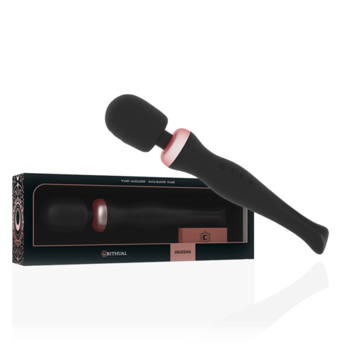 RITHUAL - AKASHA WAND RECARGABLE POTENTE 2.0 NEGRO