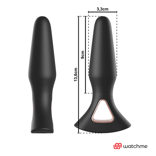 ANBIGUO - WATCHME CONTROL REMOTO VIBRADOR PLUG ANAL ALEXANDRU