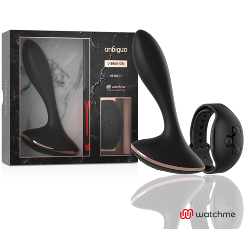 ANBIGUO - WATCHME CONTROL REMOTO VIBRADOR PLUG ANAL VERNET