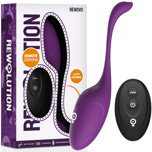 REWOLUTION REWOVO HUEVO VIBRADOR CONTROL REMOTO