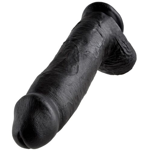 KING COCK - 12 PENE REALISTICO NEGRO 30.48 CM