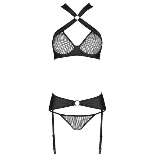 PASSION - AMANDA SET CUERO ECOLOGICO S/M