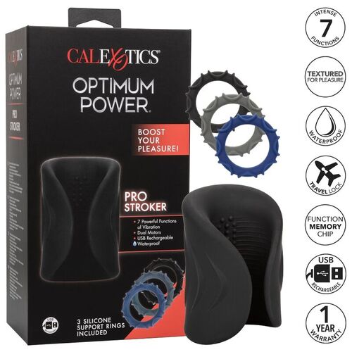 CALIFORNIA EXOTICS - PRO MASTURBADOR STROKER OPTIMUM POWER