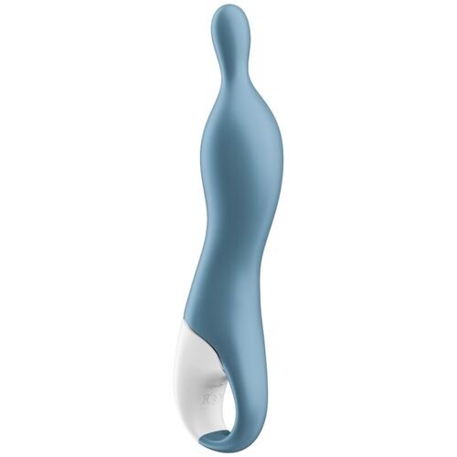 SATISFYER - AMAZING 1 VIBRADOR PUNTO A AZUL