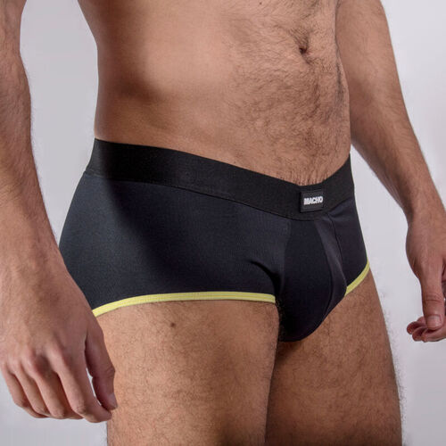 MACHO MS24A CALZONCILLO BRIEF DARK YELLOW L