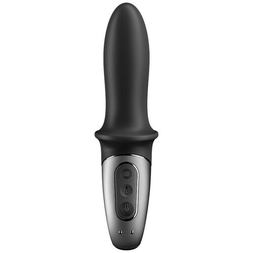 SATISFYER - HOT PASSION VIBRADOR ANAL APP NEGRO