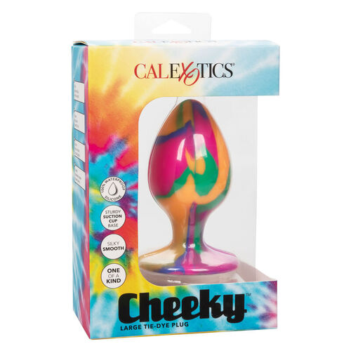 CALEXOTICS - CHEEKY LARGE TIE-DYE PLUG ANAL