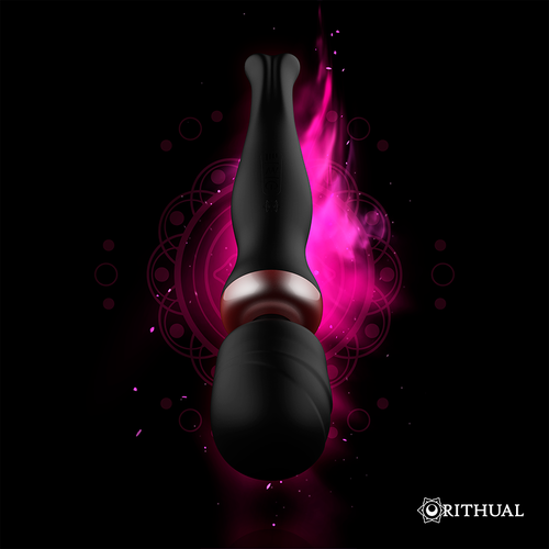 RITHUAL - AKASHA WAND RECARGABLE POTENTE 2.0 NEGRO