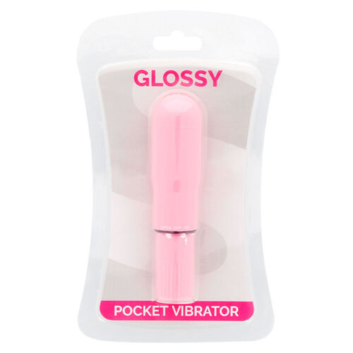 GLOSSY - POCKET VIBRADOR ROSA