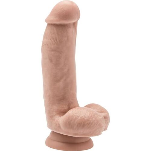 GET REAL - DILDO 12 CM CON TESTICULOS NATURAL